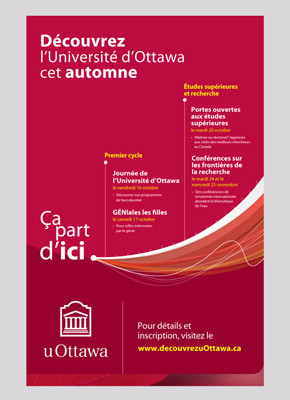Découvrez l'Université d'Ottawa cet automne