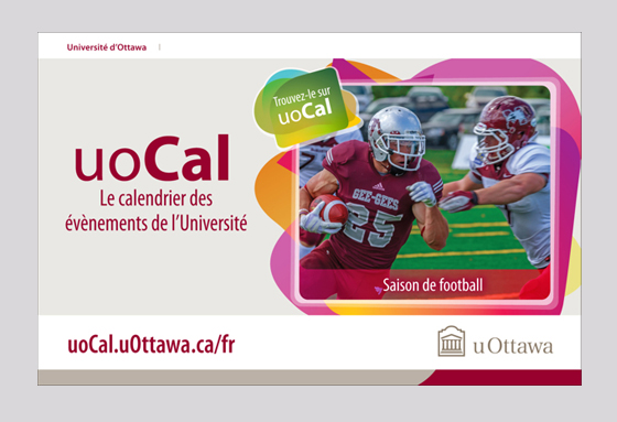 uOcal Ad for university of Ottawa